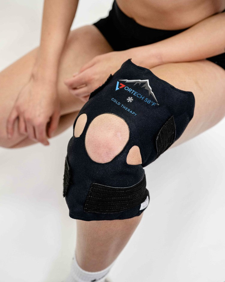 Knee Wrap Ice Pack Therapy